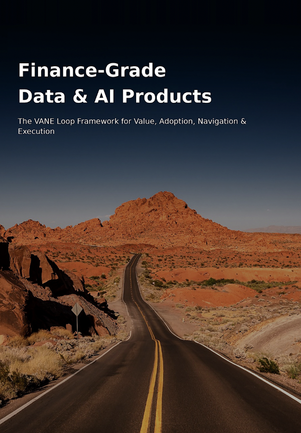 Finance-Grade Data & AI Products Book Cover